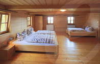 Gemütliche Schlafzimmer im Berghof Reiterhof Habereder (Im Berghof am Reiterhof Habereder bieten die gemütlichen Zimmer einen erholsamen Schlaf.)